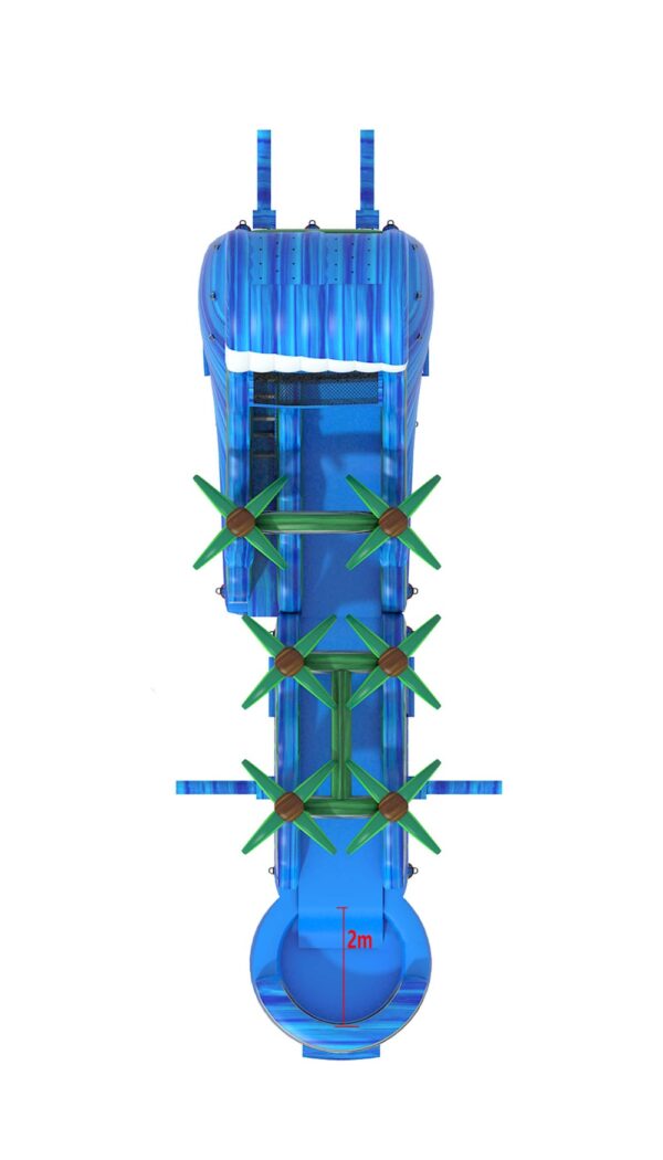 Blue Lagoon water glijbaan 14m 2025 - Afbeelding 3